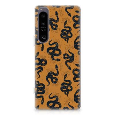 TPU Hoesje voor Sony Xperia 1 IV Snakes TPU Hoesje voor Sony Xperia 1 IV Snakes