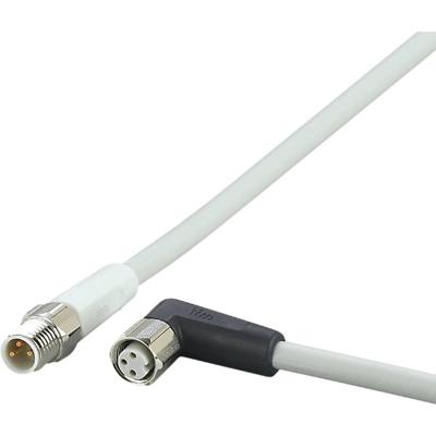 ifm Electronic EVF156 Verbindingskabel Aantal polen (sensoren): 3, 3 Stekker, recht, Bus, haaks 1 m 1 stuk(s)