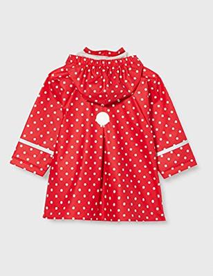 Playshoes regenjas Dots met stippen rood/wit Playshoes regenjas Dots met stippen rood/wit
