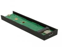 DeLOCK 42597 behuizing voor opslagstations SDD-behuizing Zwart M.2 - thumbnail