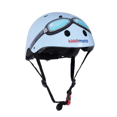 Kiddimoto Goggles kinderhelm (Kleur: rood, Maat: S)