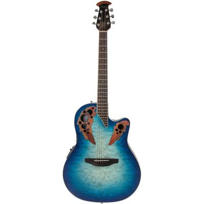 Ovation CE48P-RG Celebrity Exotic Super Shallow Regal to Natural elektrisch-akoestische westerngitaar