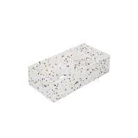 Fontein INK Versus 36x18x9cm Composiet Rechts Zonder Kraangat Mat Multi Terrazzo - thumbnail