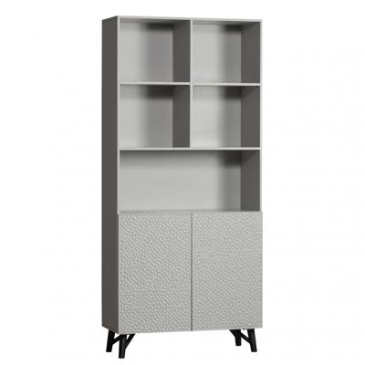 WOOOD Opbergkast 'Carved' Mangohout, 200 x 90cm