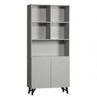 WOOOD Opbergkast 'Carved' Mangohout, 200 x 90cm - thumbnail