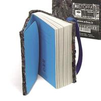 Arbos notitieboek blanco A6 gerecycled papier blauw - thumbnail