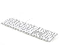 Matias FK318S-EN Wired Aluminium Keyboard for Mac Toetsenbord USB QWERTY, US-Engels, Mac Zilver - thumbnail