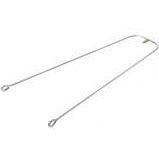 Spatbordstang 18" per stuk alu - thumbnail