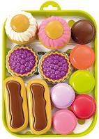 Ecoffier Ecoiffier dienblad met koekjes - thumbnail
