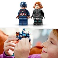 Lego Marvel 76260 Captain America en Black Widow Motoren - thumbnail