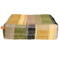 Cloud7® Hondenkussen Cube Tartan, groen, Maat: L - thumbnail