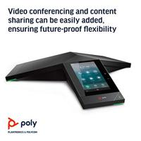 Polycom Echt Presence Trio 8500 Ip PoE Conference telefoon - zwart - thumbnail