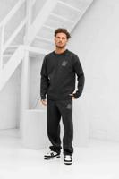 Knitted Trainingspak Dames Dark Grey - thumbnail
