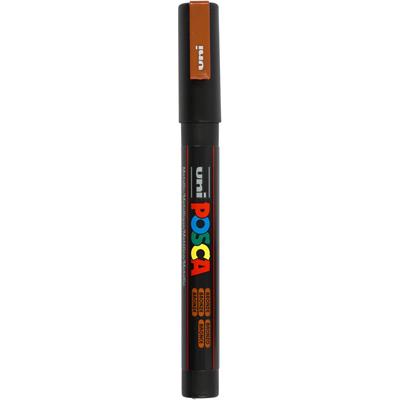 Uni-Posca Posca marker, afm pc-3m, lijndikte 0,9-1,3 mm, fijn, brons, 1 stuk