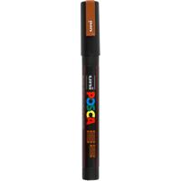 Uni-Posca Posca marker, afm pc-3m, lijndikte 0,9-1,3 mm, fijn, brons, 1 stuk - thumbnail