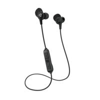 JLab JBuds pro bluetooth draadloze oordopjes met 10 mm titanium oordopjes en ruisisolatie, inclusief op maat gemaakte gelpunten en cush vinnen, zwart - thumbnail