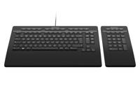 Toetsenbord 3Dconnexion Keyboard Pro with Numpad Zwart Qwerty Spaans - thumbnail