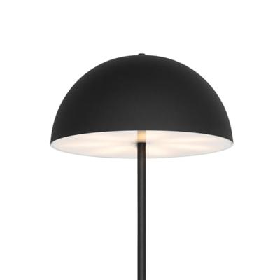 QAZQA Buiten vloerlamp mushroom zwart oplaadbaar 3-staps dimbaar - QAZQA Buiten vloerlamp mushroom zwart oplaadbaar 3-staps dimbaar -