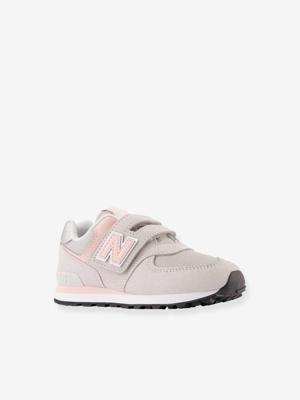 Kindersneakers met klittenband PV574EVK NEW BALANCE® muisgrijs