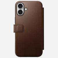 Nomad Modern Nomad lederen folio iPhone 16 Plus - Brown - thumbnail