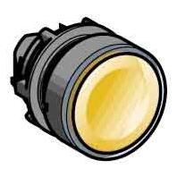 Schneider Electric ZB5AW353 Harmony ZB5AW353 Druktoets Bedieningsknop vlak 1 knop Geel 1 stuk(s) - thumbnail