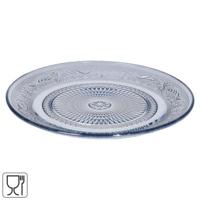 Bord met motief blauw 22,5 cm | 12 stuks - thumbnail