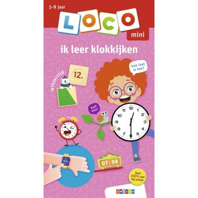 Loco Mini oefenboekje ik leer klokkijken