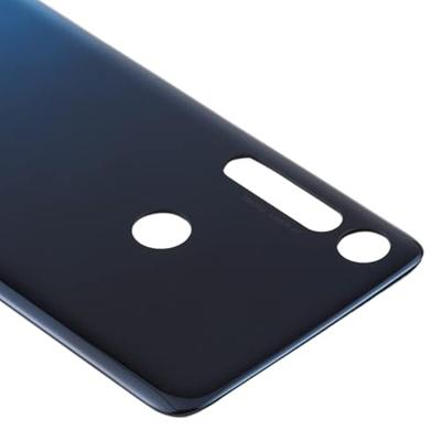 Batterij Back Cover voor Motorola Moto One Macro (Blauw)