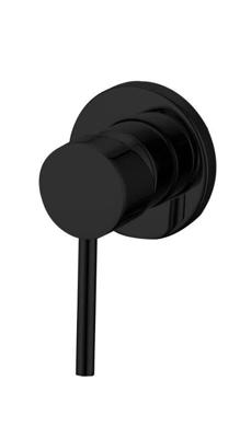 Best Design Omstelkraan Quatra Inbouw 1/2" Koud/warm Mat Zwart