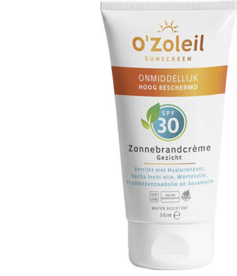 O'Zoleil Zonnebrandcrème Gezicht SPF30 O'Zoleil Zonnebrandcrème Gezicht SPF30