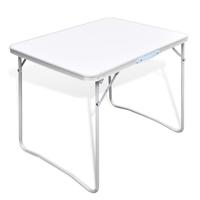 VidaXL Campingtafel inklapbaar met metalen frame 80 x 60 cm - thumbnail