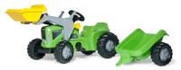 Rolly Toys traptractor RollyKiddy Futura groen/zwart - thumbnail