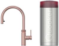 Quooker Flex met COMBI boiler 3-in-1 kokend water kraan rosé koper - thumbnail