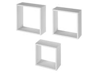 LIVARNO Wandkasten kubus (Kubuskast 3-delig 30 x 30 cm, Wit) - thumbnail