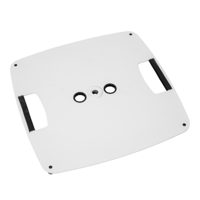 Omnitronic BPS-2 Baseplate voor speaker statief 48cm wit - thumbnail