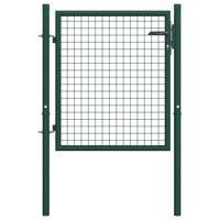 Hekpoort staal 100x125 cm groen - thumbnail