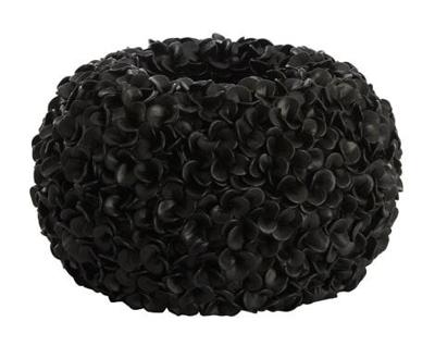 Light & Living Vaas 'Phylia' ø38cm, kleur Mat Zwart Light & Living Vaas 'Phylia' ø38cm, kleur Mat Zwart