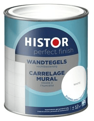 Histor Perfect Finish Wandtegels Zijdeglans - RAL 9010