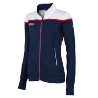 Reece 865610 Varsity Stretched Fit Jacket Full Zip Ladies - Navy-White - XL - thumbnail