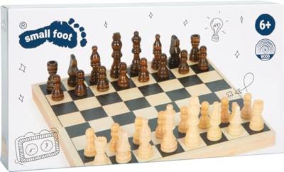Small Foot houten schaakspel