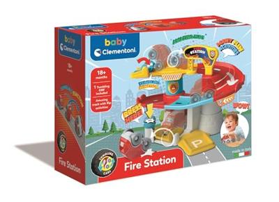 Clementoni Baby Tumbling Cars brandweergarage - thumbnail