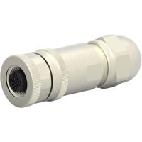 TE Connectivity T4110011051-000 Sensor/actuator connector, niet geassembleerd M12 Aantal polen (sensoren): 5 Bus, recht 1 stuk(s) - thumbnail