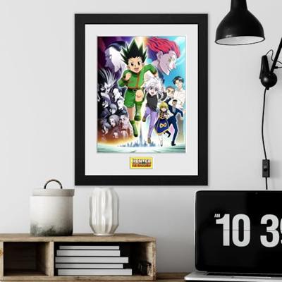 Hunter X Hunter Framed Print - Key Art Running