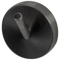 Handdoekhaak Haceka Kosmos Enkel Geborsteld Grafiet - thumbnail