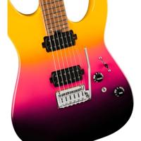 Charvel Pro-Mod DK24 HH 2PT CM Malibu Sunset elektrische gitaar - thumbnail