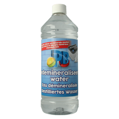 PB Gedemineraliseerd water 1000 Milliliter PB Gedemineraliseerd water 1000 Milliliter