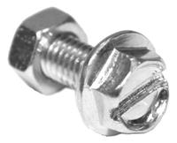 Spatbordbout Bofix M5x12 met moer (100 stuks) - thumbnail