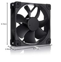 Noctua NF-A9 PWM chromax.black case fan - thumbnail