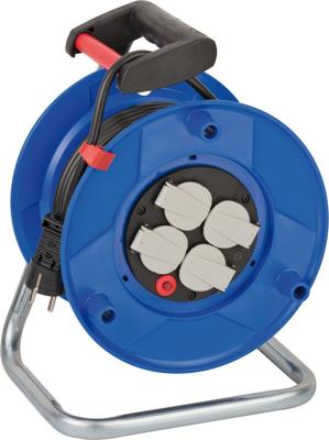 Brennenstuhl 1218050 Kabelhaspel 25.00 m Zwart Randaarde stekker