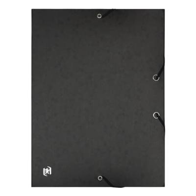 Elastobox oxford top file+ a4 25mm zwart | 12 stuks
